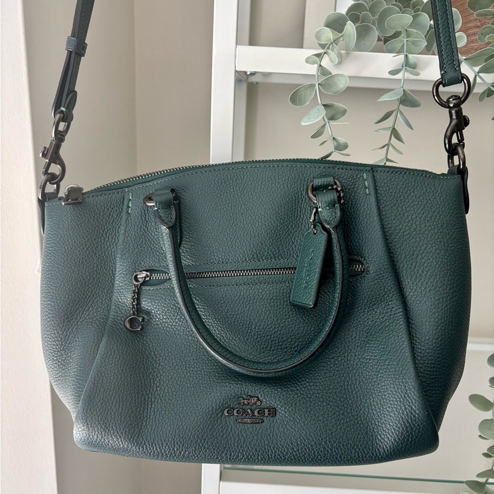 Coach Green ELISE SATCHEL Shoulder Bag